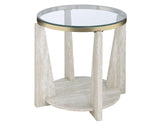 Wanda 3-Piece Glass Top Table Set (Castered Coffee Table & 2 End Tables) by Steve Silver at Eve Furniture