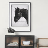 Wander by Chad Mackay a Hand Embellished Textured Framed Photo Art Print Matted under Glass by Mercana at Eve Furniture