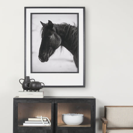 Wander by Chad Mackay a Hand Embellished Textured Framed Photo Art Print Matted under Glass by Mercana at Eve Furniture