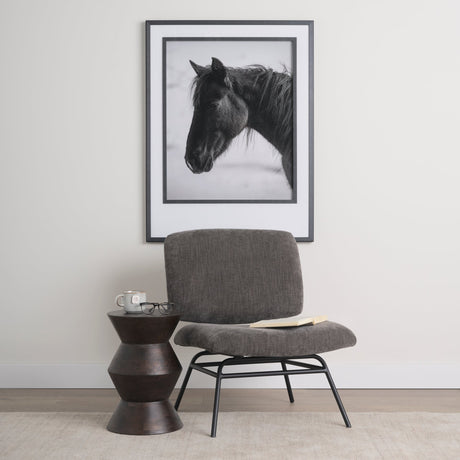 Wander by Chad Mackay a Hand Embellished Textured Framed Photo Art Print Matted under Glass by Mercana at Eve Furniture