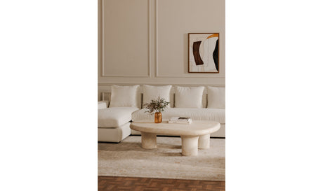 Warby Outdoor Coffee Table beige by Moe's Home at Eve Furniture