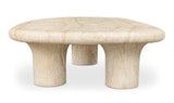 Warby Outdoor Coffee Table beige by Moe's Home at Eve Furniture