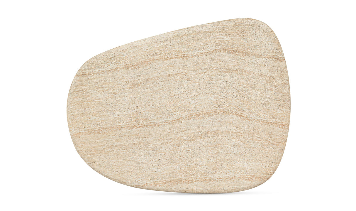 Warby Outdoor Coffee Table beige by Moe's Home at Eve Furniture