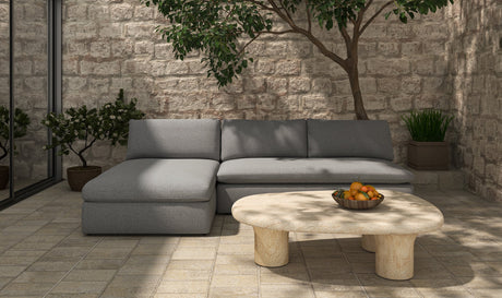 Warby Outdoor Coffee Table beige by Moe's Home at Eve Furniture