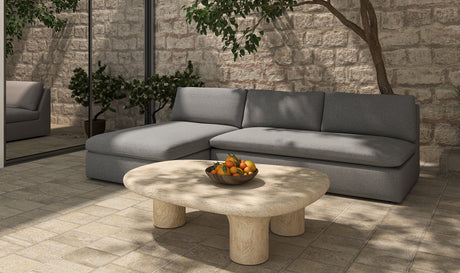 Warby Outdoor Coffee Table beige by Moe's Home at Eve Furniture