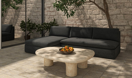 Warby Outdoor Coffee Table beige by Moe's Home at Eve Furniture