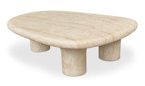 Warby Outdoor Coffee Table beige by Moe's Home at Eve Furniture