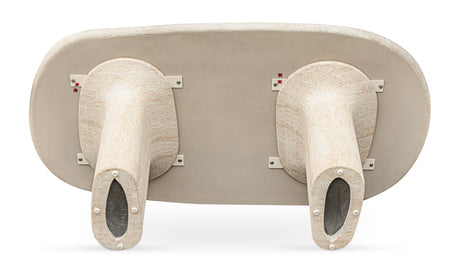 Warby Outdoor Dining Table Beige by Moe's Home at Eve Furniture