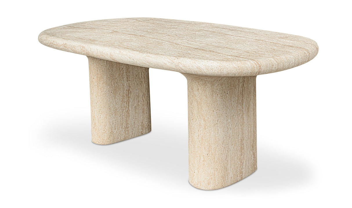 Warby Outdoor Dining Table Beige by Moe's Home at Eve Furniture
