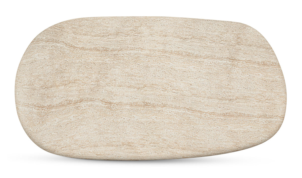 Warby Outdoor Dining Table Beige by Moe's Home at Eve Furniture
