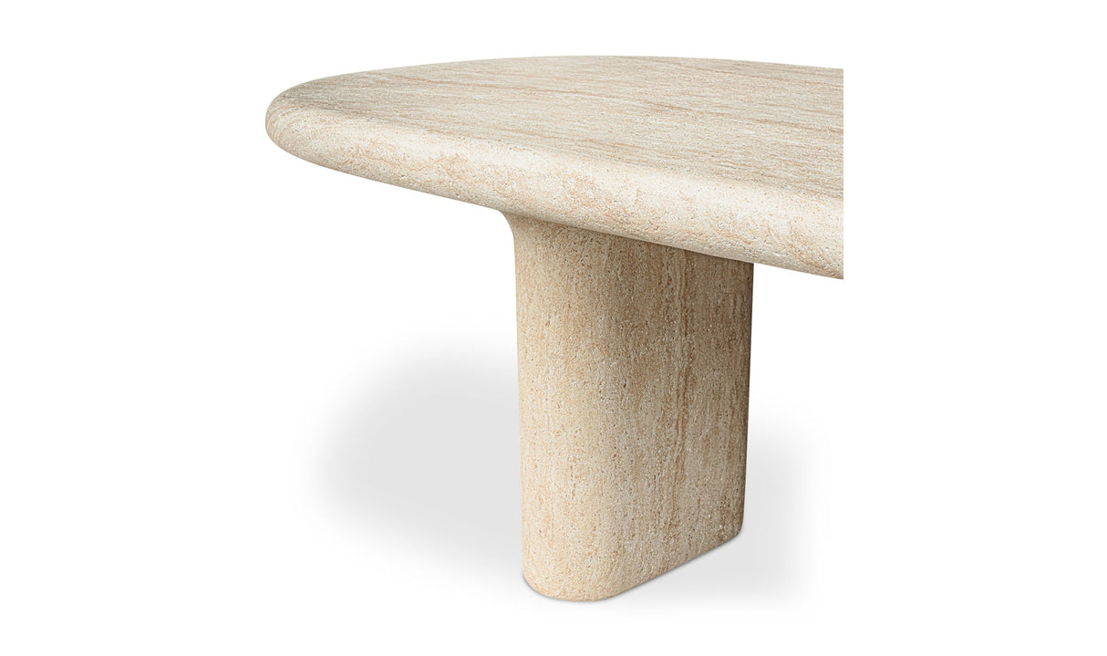 Warby Outdoor Dining Table Beige by Moe's Home at Eve Furniture