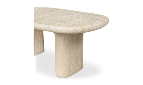 Warby Outdoor Dining Table Beige by Moe's Home at Eve Furniture