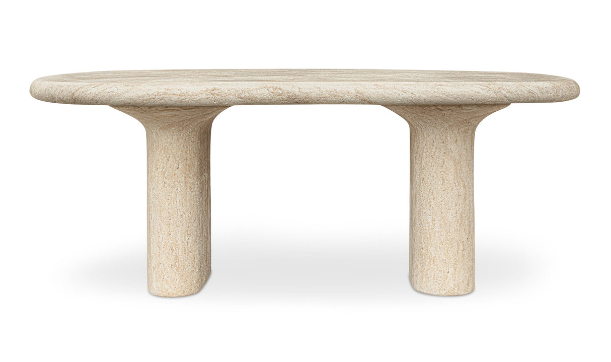 Warby Outdoor Dining Table Beige by Moe's Home at Eve Furniture