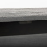 Ward Brown Wood and Iron 3 Drawer Accent Cabinet by Mercana at Eve Furniture