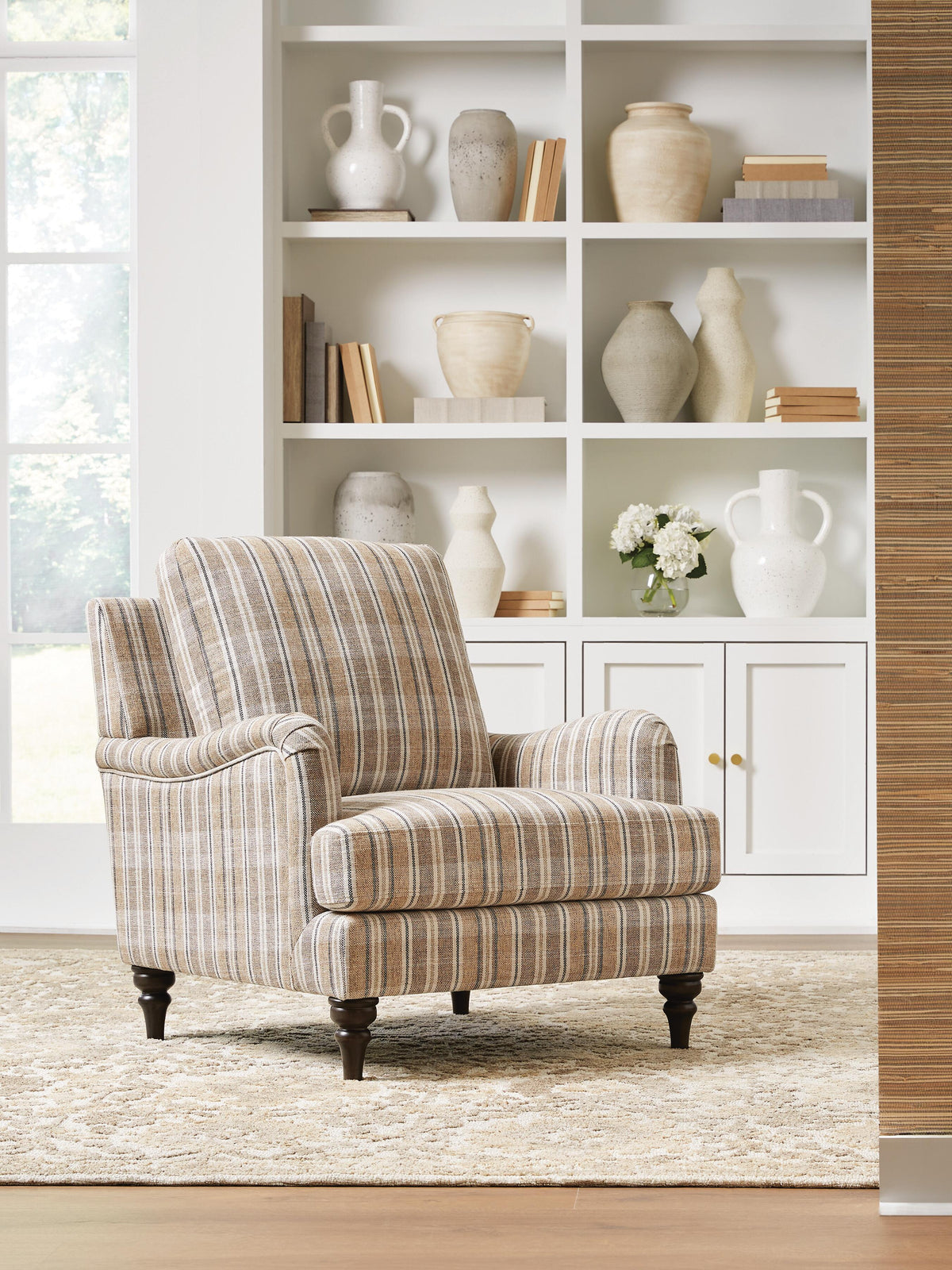 Wardington Multi/Beige Accent Chair by Ashley at Eve Furniture