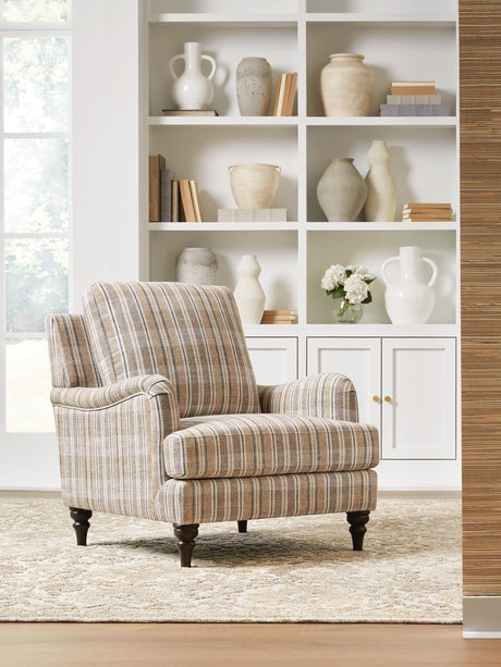 Wardington Multi/Beige Accent Chair by Ashley at Eve Furniture