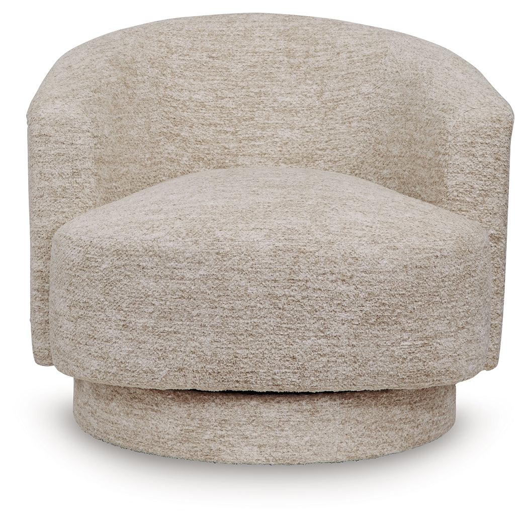 Wardsor Stone Swivel Chair by Ashley at Eve Furniture