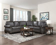 Wareham Dark Brown 3-Piece Sectional by Homelegance at Eve Furniture