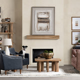 Warm Crackles Brown/Cresm Canvas by Crestview at Eve Furniture