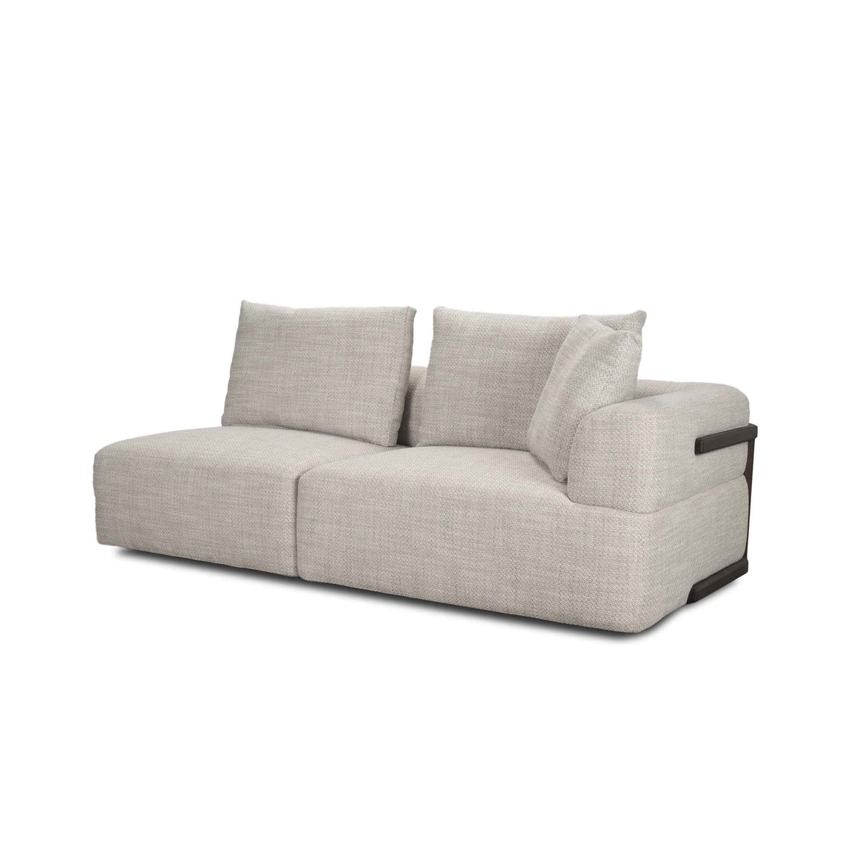 Warner Beige 2 Piece Long Sofa Set by Mercana at Eve Furniture