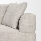 Warner Beige 2 Piece Long Sofa Set by Mercana at Eve Furniture
