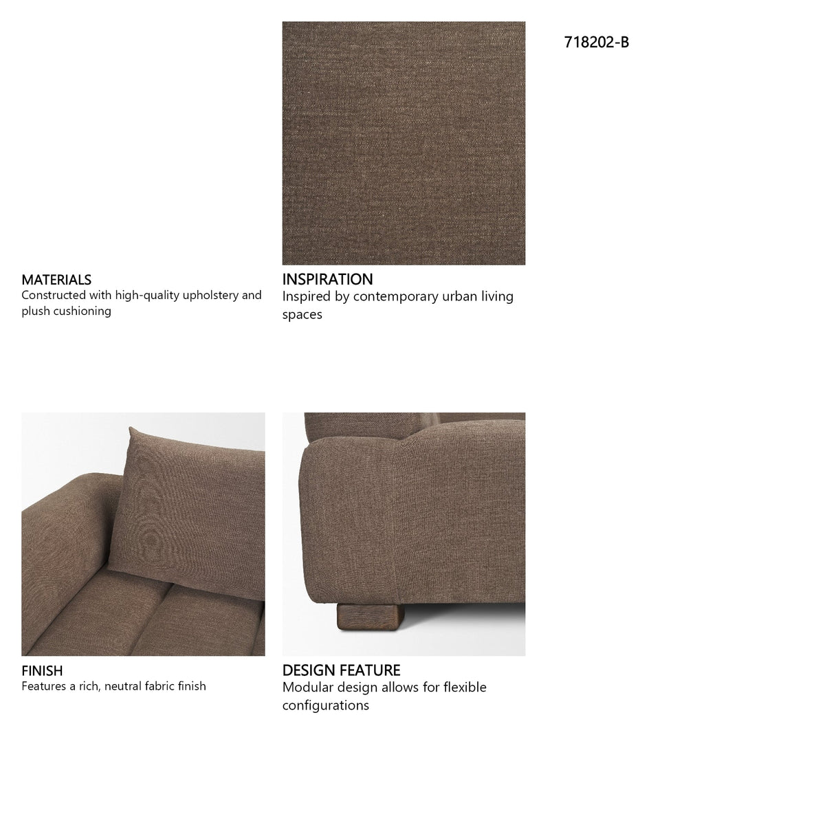 Warner Channel 2 Piece Long Sofa Set w/Back Cushions by Mercana at Eve Furniture