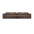 Warner Channel 2 Piece Long Sofa Set w/Back Cushions by Mercana at Eve Furniture