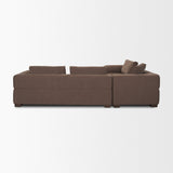 Warner Channel 3 Piece Sofa Set w/S Corner Piece w/Back Cushions by Mercana at Eve Furniture