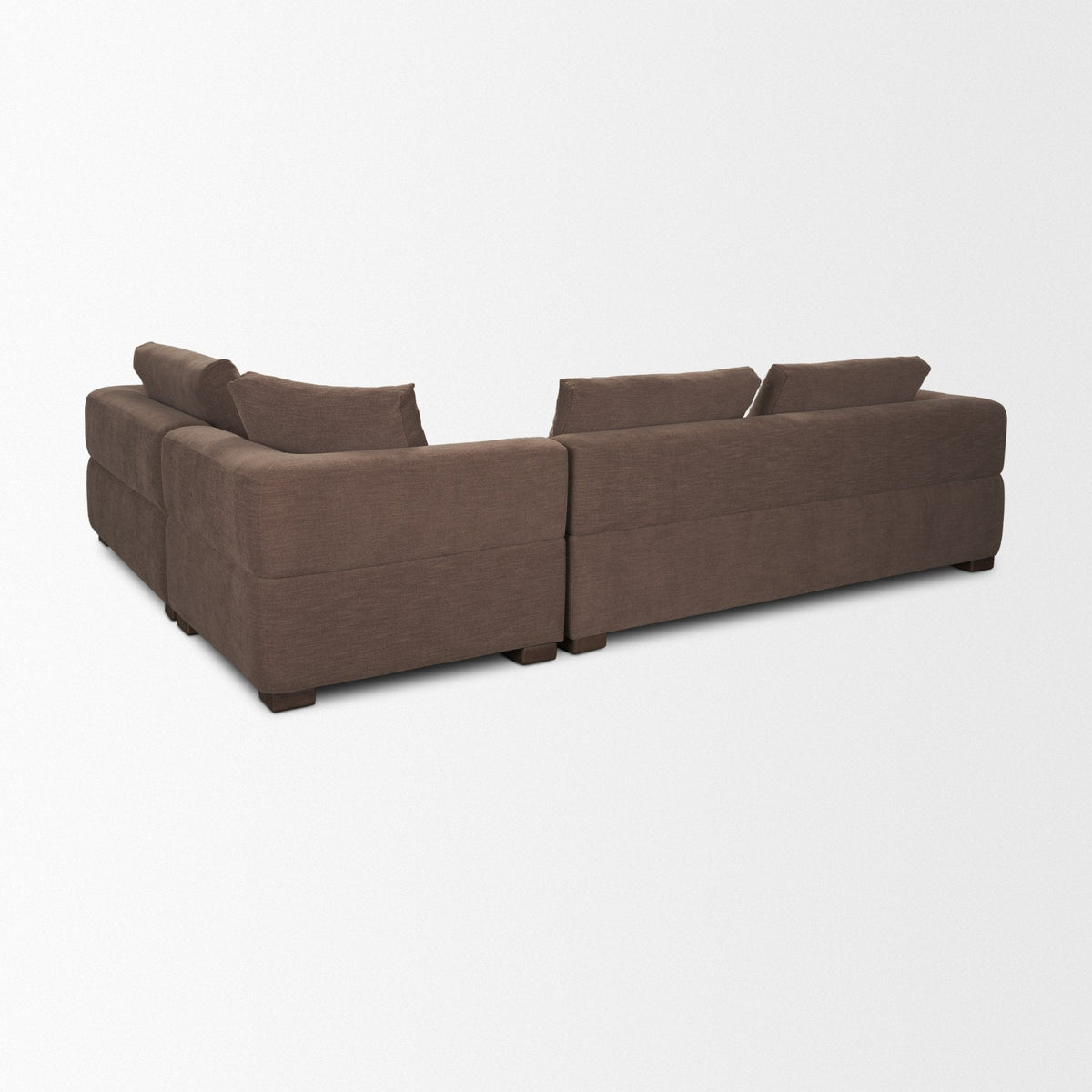 Warner Channel 3 Piece Sofa Set w/S Corner Piece w/Back Cushions by Mercana at Eve Furniture