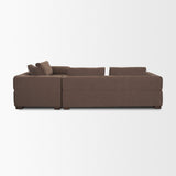 Warner Channel 3 Piece Sofa Set w/S Corner Piece w/Back Cushions by Mercana at Eve Furniture