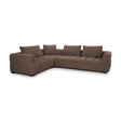 Warner Channel 3 Piece Sofa Set w/S Corner Piece w/Back Cushions by Mercana at Eve Furniture