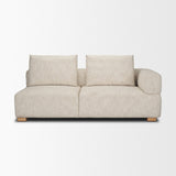 Warner Frame 2 Piece Long Sofa Set w/Back Cushions by Mercana at Eve Furniture