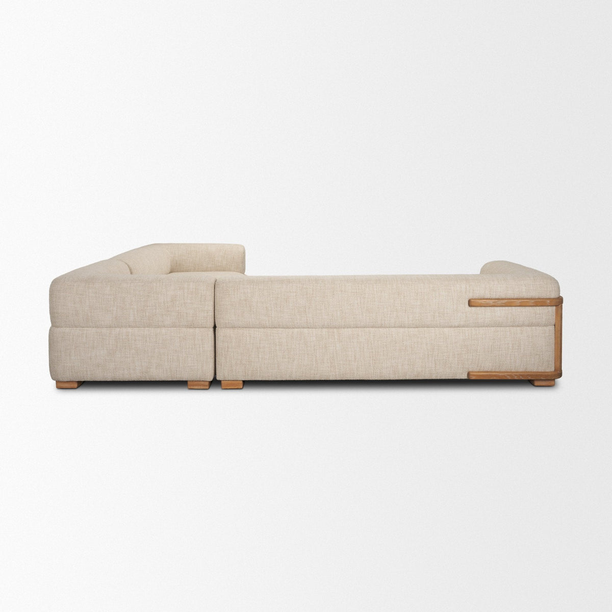 Warner Frame 3 Piece Sofa Set w/S Corner Piece by Mercana at Eve Furniture