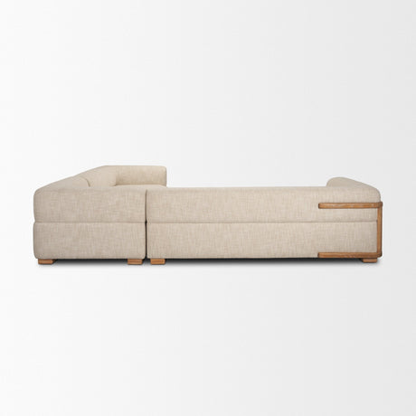 Warner Frame 3 Piece Sofa Set w/S Corner Piece by Mercana at Eve Furniture