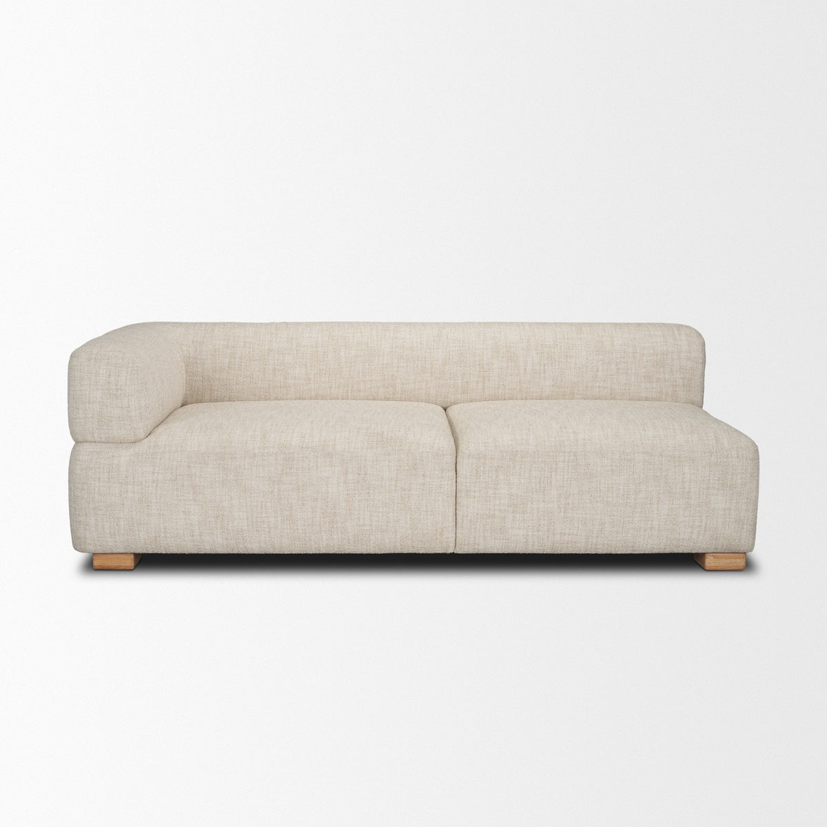 Warner Frame 3 Piece Sofa Set w/S Corner Piece by Mercana at Eve Furniture