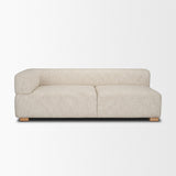 Warner Frame 3 Piece Sofa Set w/S Corner Piece by Mercana at Eve Furniture