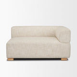 Warner Frame 3 Piece Sofa Set w/S Corner Piece by Mercana at Eve Furniture