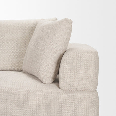 Warner Oatmeal 2 Piece Sofa Set by Mercana at Eve Furniture