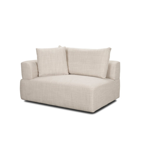 Warner Oatmeal 3 Piece Sofa Set w/Corner Piece by Mercana at Eve Furniture