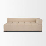 Warner Quilt 3 Piece Sofa Set w/Corner Piece by Mercana at Eve Furniture