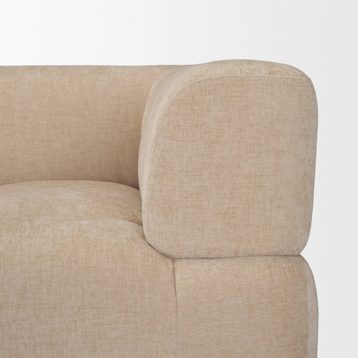 Warner Quilt 3 Piece Sofa Set w/Corner Piece by Mercana at Eve Furniture