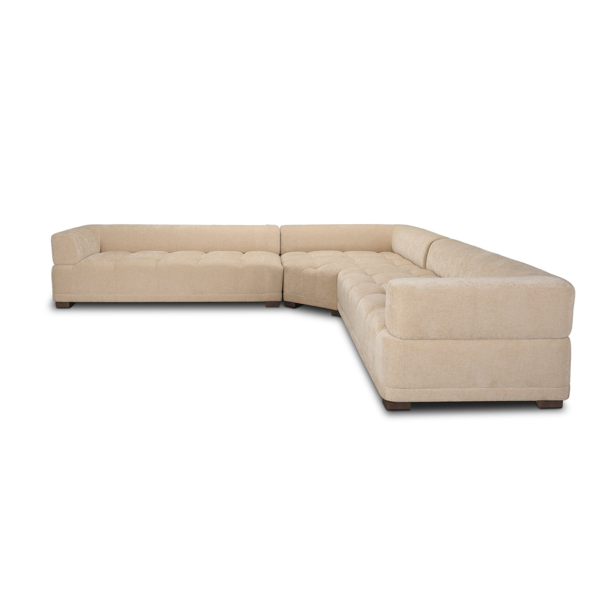 Warner Quilt 3 Piece Sofa Set w/Corner Piece by Mercana at Eve Furniture