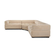 Warner Quilt 3 Piece Sofa Set w/Corner Piece by Mercana at Eve Furniture