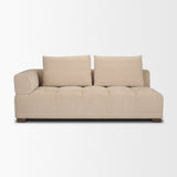 Warner Quilt 3 Piece Sofa Set w/Corner Piece w/Back Cushions by Mercana at Eve Furniture