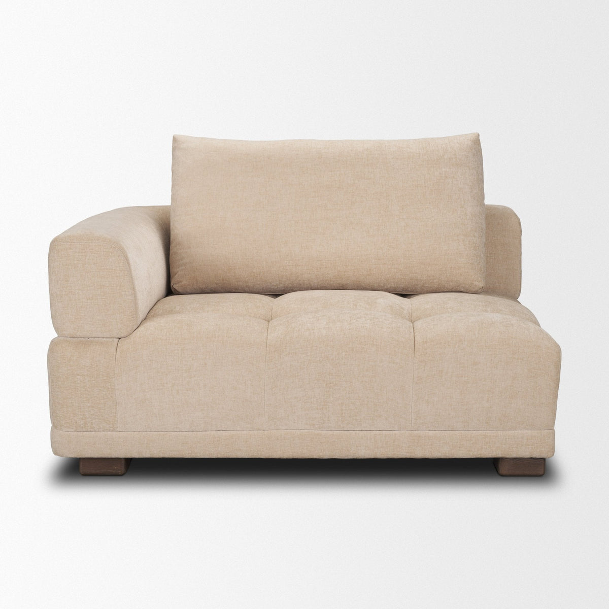 Warner Quilt 3 Piece Sofa Set w/Corner Piece w/Back Cushions by Mercana at Eve Furniture