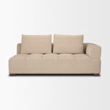 Warner Quilt 3 Piece Sofa Set w/Corner Piece w/Back Cushions by Mercana at Eve Furniture