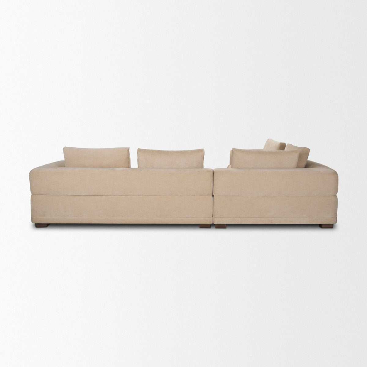 Warner Quilt 3 Piece Sofa Set w/Corner Piece w/Back Cushions by Mercana at Eve Furniture