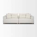 Warner Stripe 2 Piece Sofa Set w/Back Cushions by Mercana at Eve Furniture