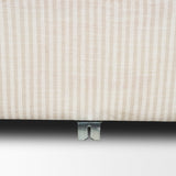 Warner Stripe 2 Piece Sofa Set w/Back Cushions by Mercana at Eve Furniture