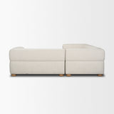 Warner Stripe 3 Piece Sofa Set w/S Corner Piece by Mercana at Eve Furniture